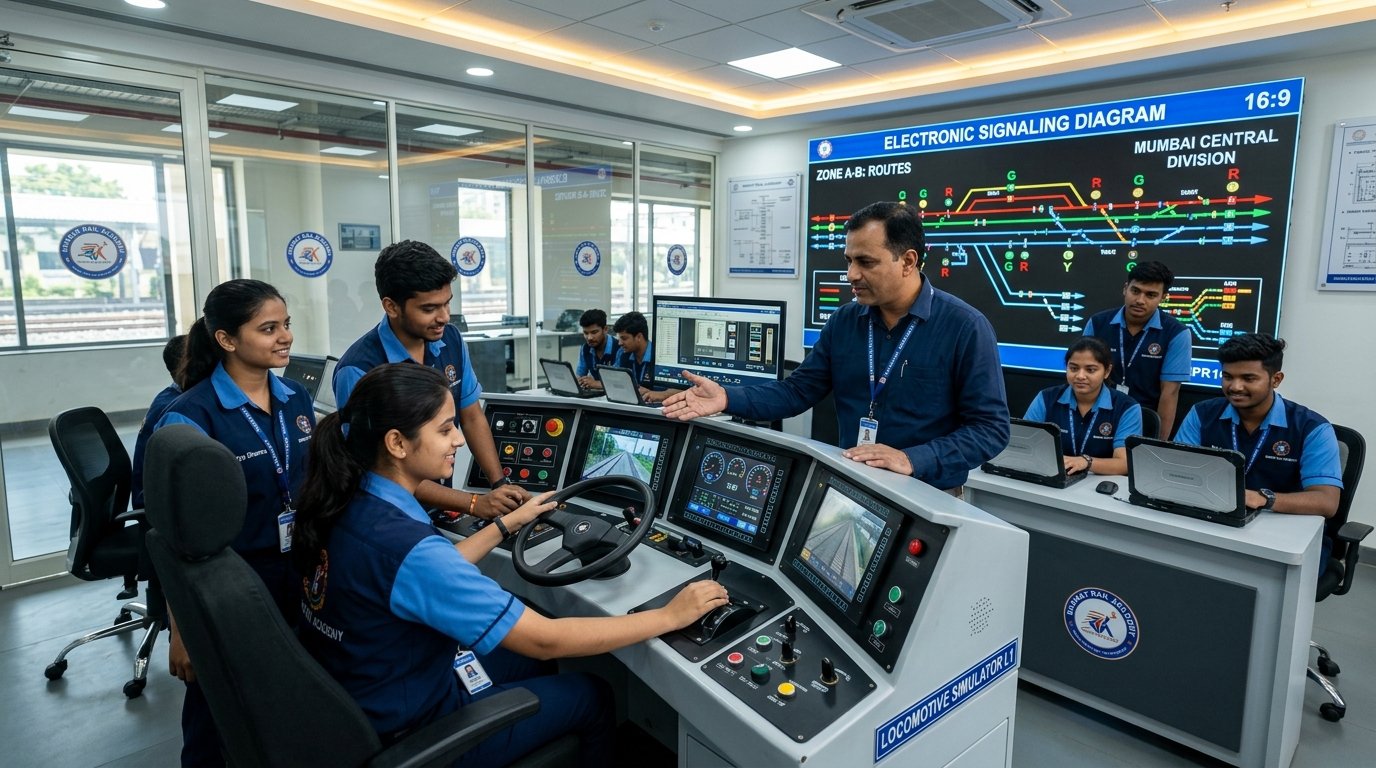 Loco Pilot Simulator Training: Real-Time RRB ALP Preparation
